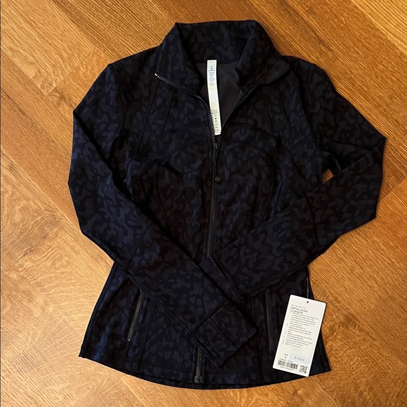 lululemon athletica Black Patterned Define  Jacket (Luxtreme) - Picture 1 of 1
